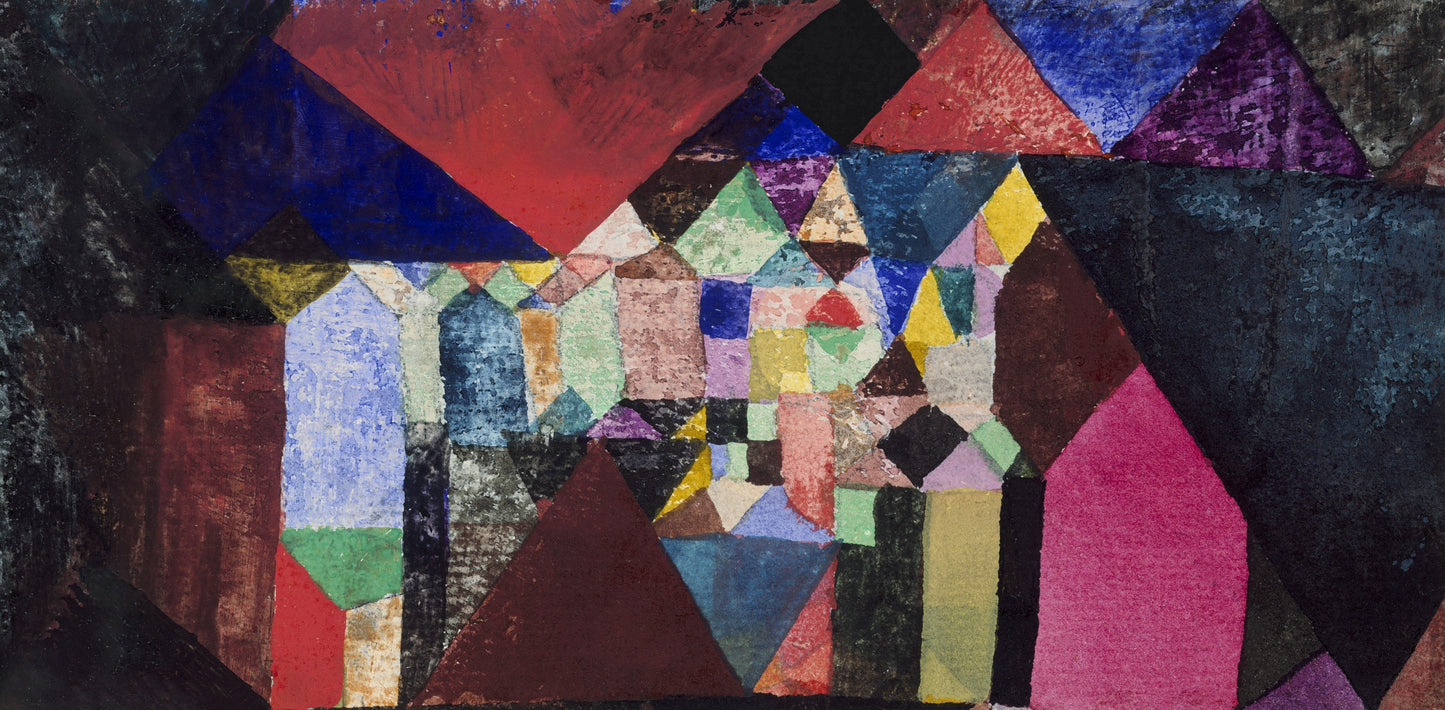 Municipal Jewel (1917) by Paul Klee