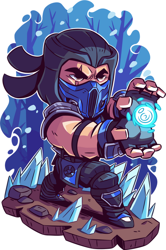 Sub-Zero Mortal Combat Sticker