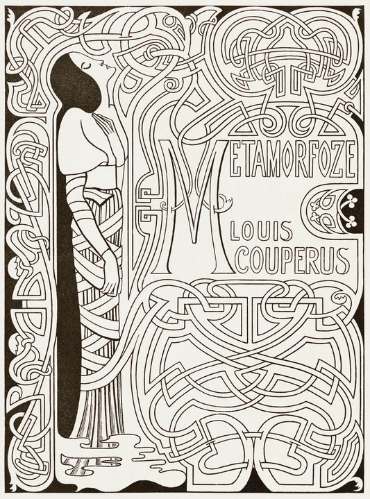 Book binding Metamorfoze (1868–1928) by Jan Toorop