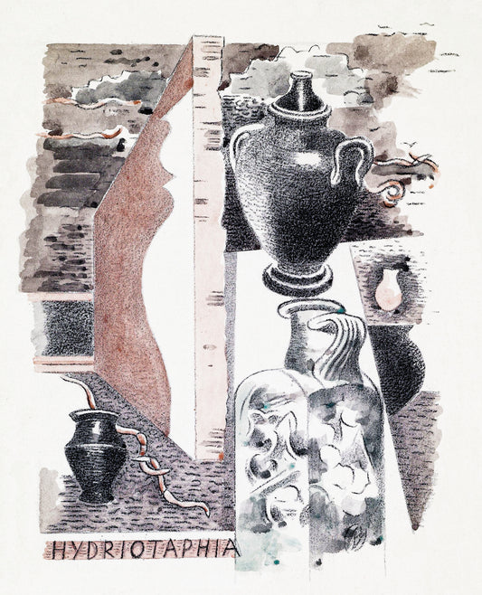 Design for Urne Buriall–Water Hath Proved the Smartest Grave, (1932) by Paul Nash