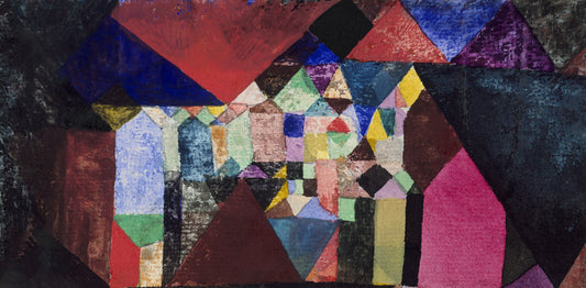 Municipal Jewel (1917) by Paul Klee