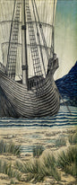 Quest for the Holy Grail Tapestries-Panel 5 The Ship by William Morris