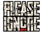 Please Ignore Sticker