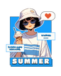 Summer Sticker
